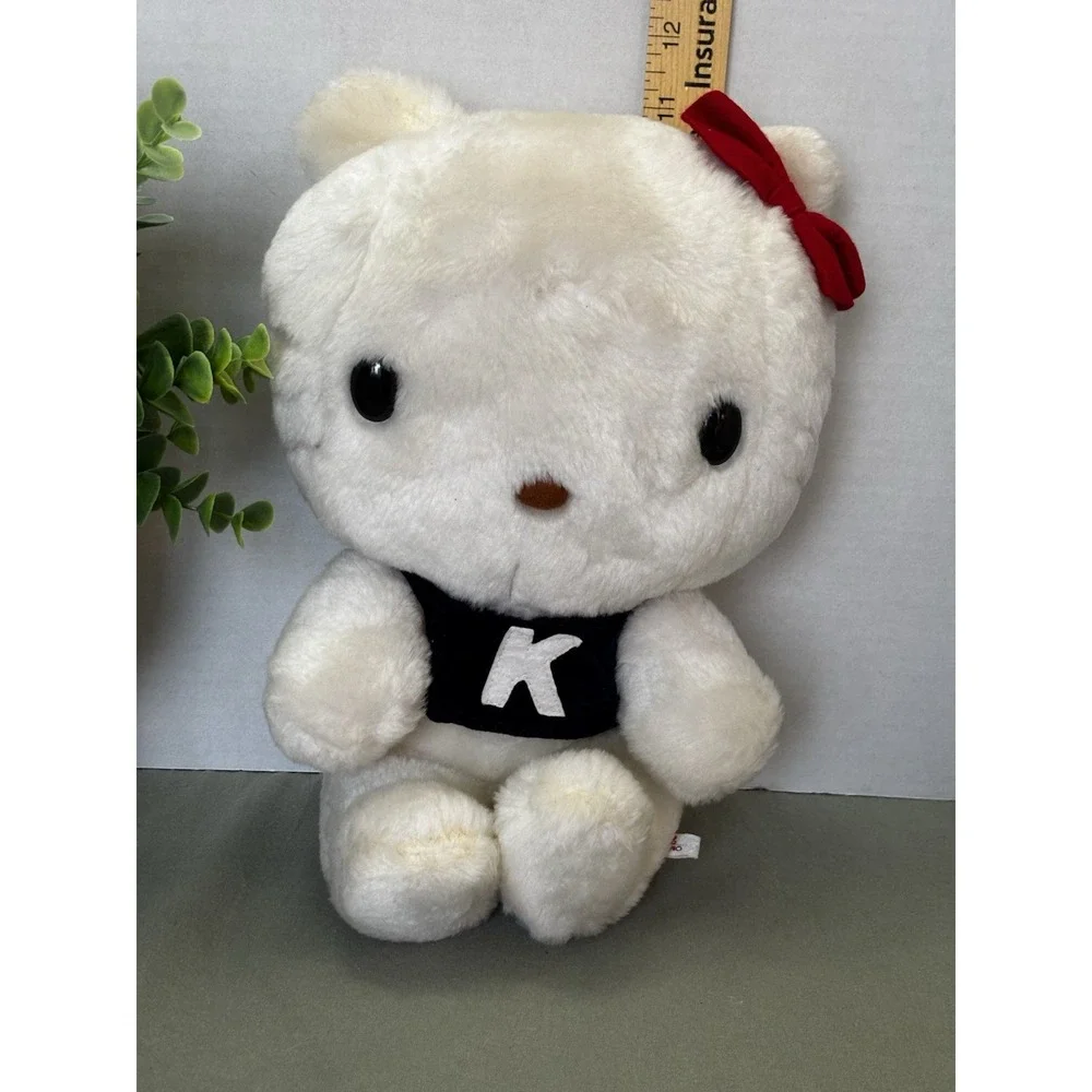 Vintage 1976 Sanrio Hello Kitty Plush Stuffed Animal